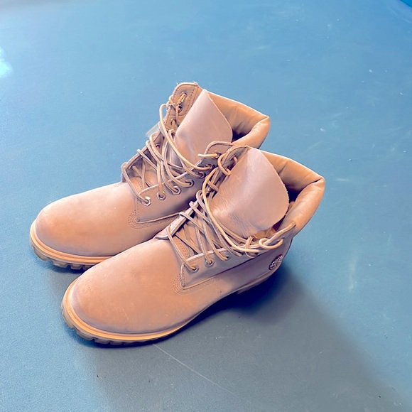 Baby blue timberlands
